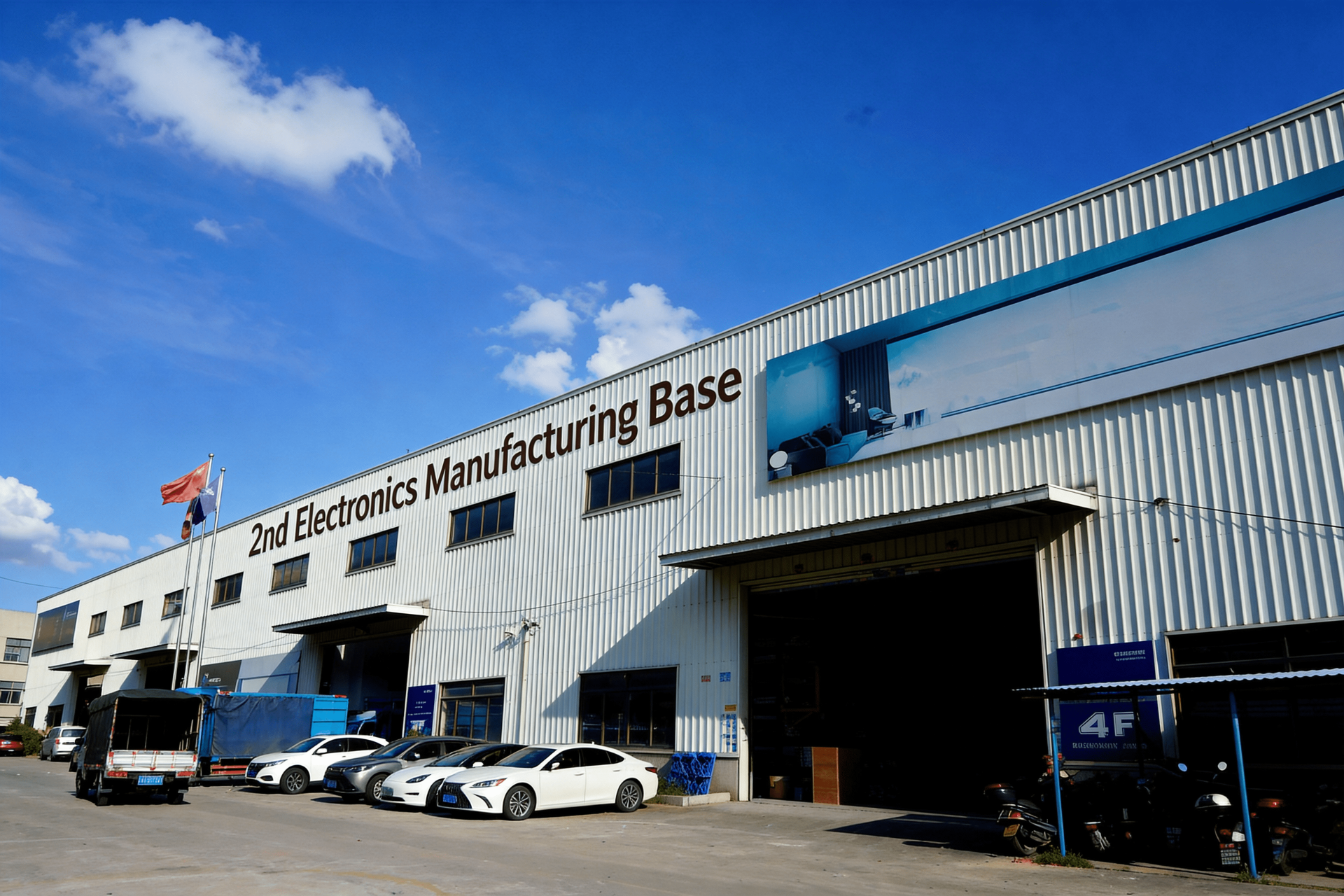 2nd Electronics automated production factory